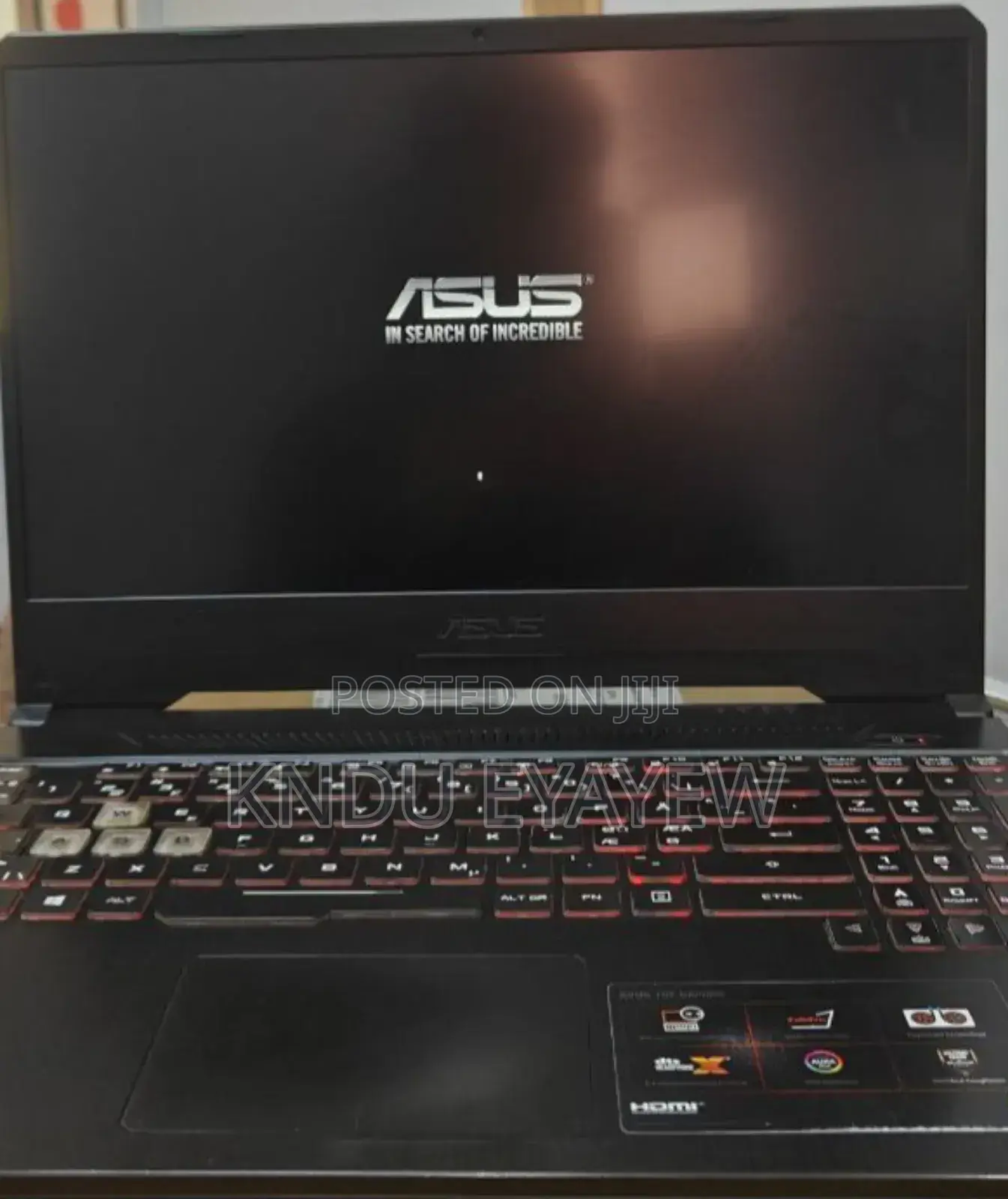 New Laptop Asus TUF Gaming A15 16GB AMD Ryzen 5 SSD 512GB