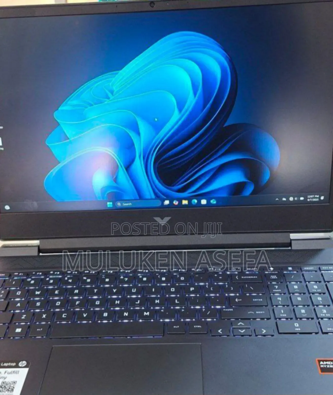 New Laptop HP Victus 15 8GB AMD Ryzen 5 SSD 512GB