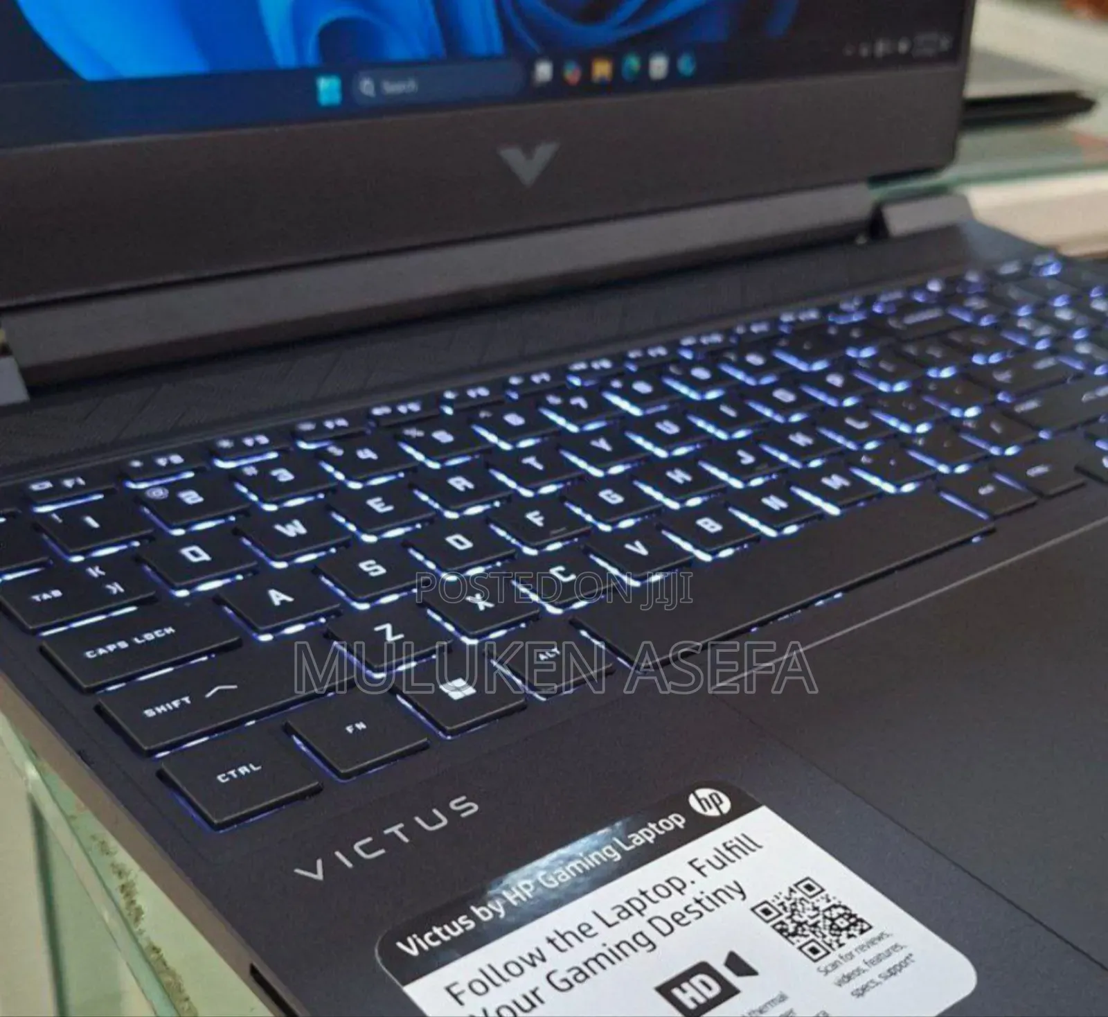 New Laptop HP Victus 15 8GB AMD Ryzen 5 SSD 512GB