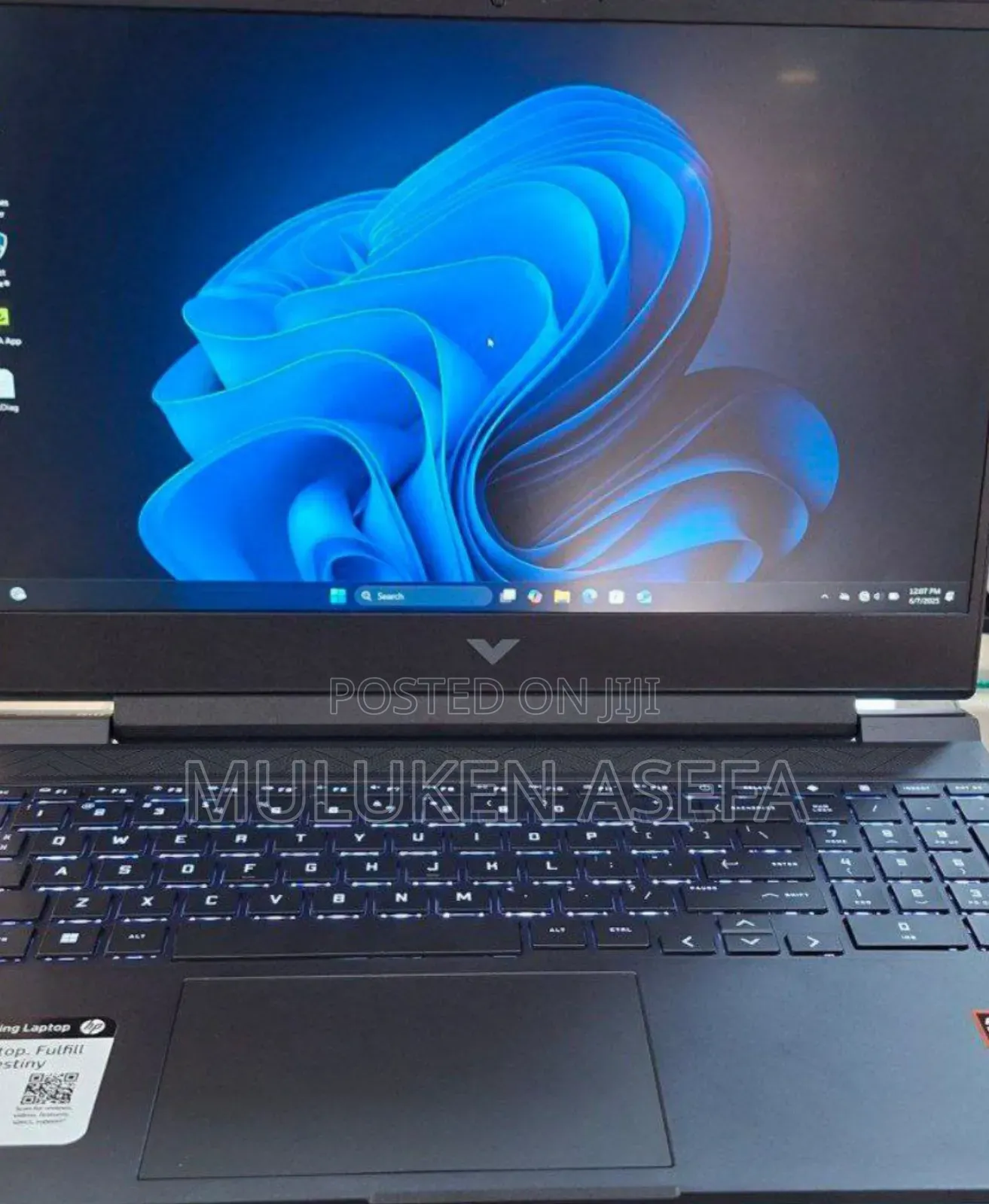 New Laptop HP Victus 15 8GB AMD Ryzen 5 SSD 512GB