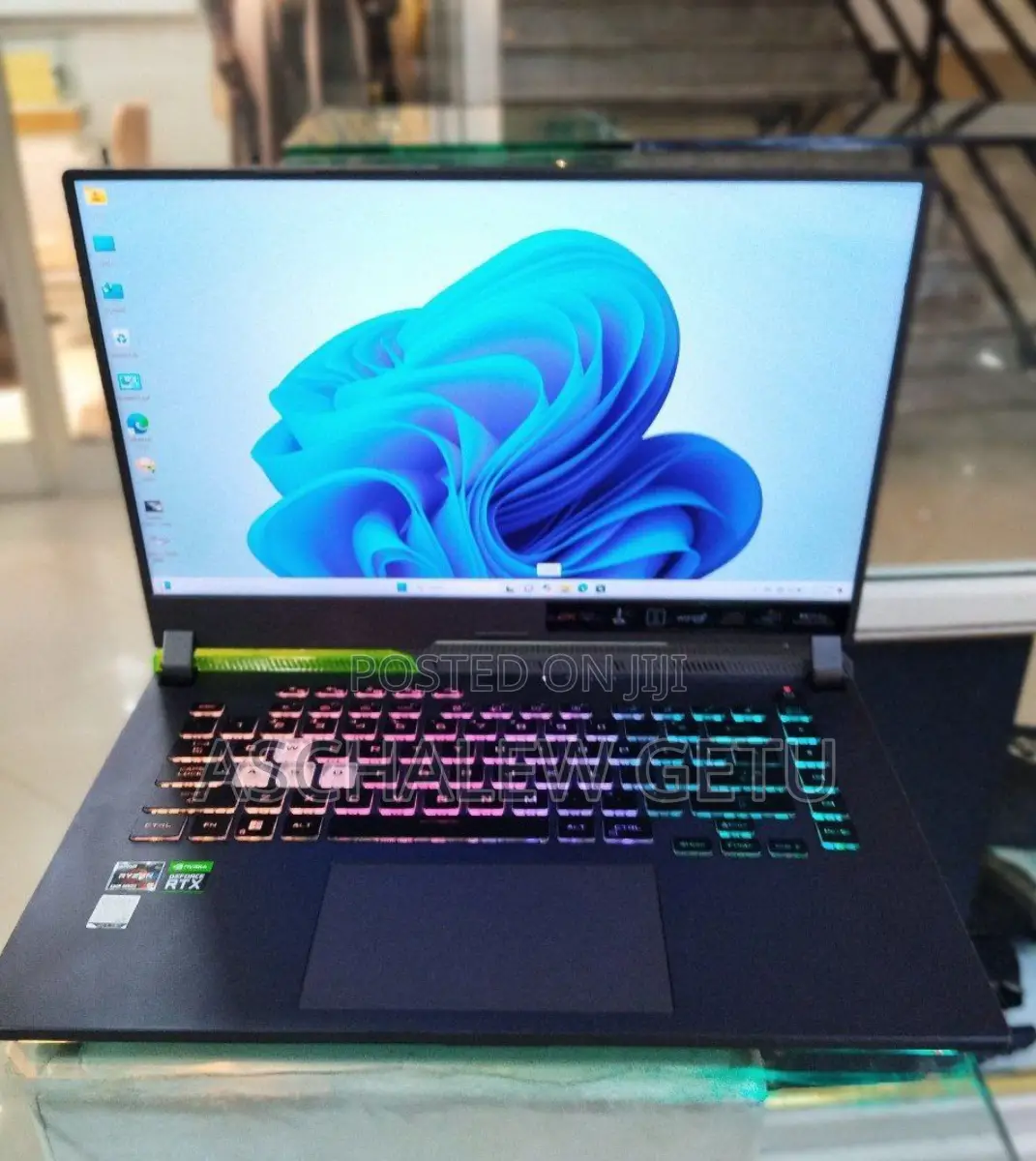 New Laptop Asus ROG Strix G15 16GB AMD Ryzen 9 SSD 512GB