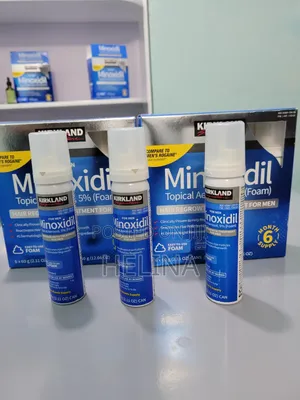 ለሳሳ ፀጉር የሚሆን 5% Original Foam Minoxidi