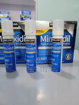 ለሳሳ ፀጉር የሚሆን 5% Original Foam Minoxidi