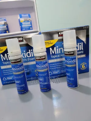 ለሳሳ ፀጉር የሚሆን 5% Original Foam Minoxidi