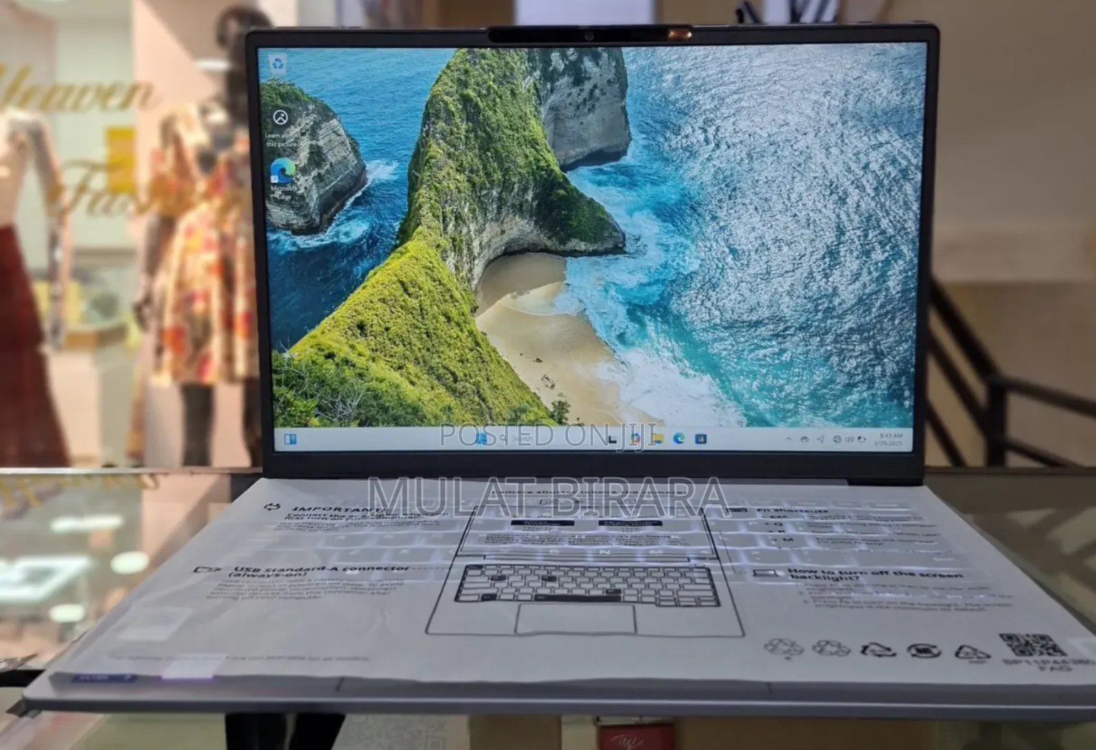 New Laptop Lenovo ThinkBook 15 16GB Intel Core Ultra 7 SSD 512GB