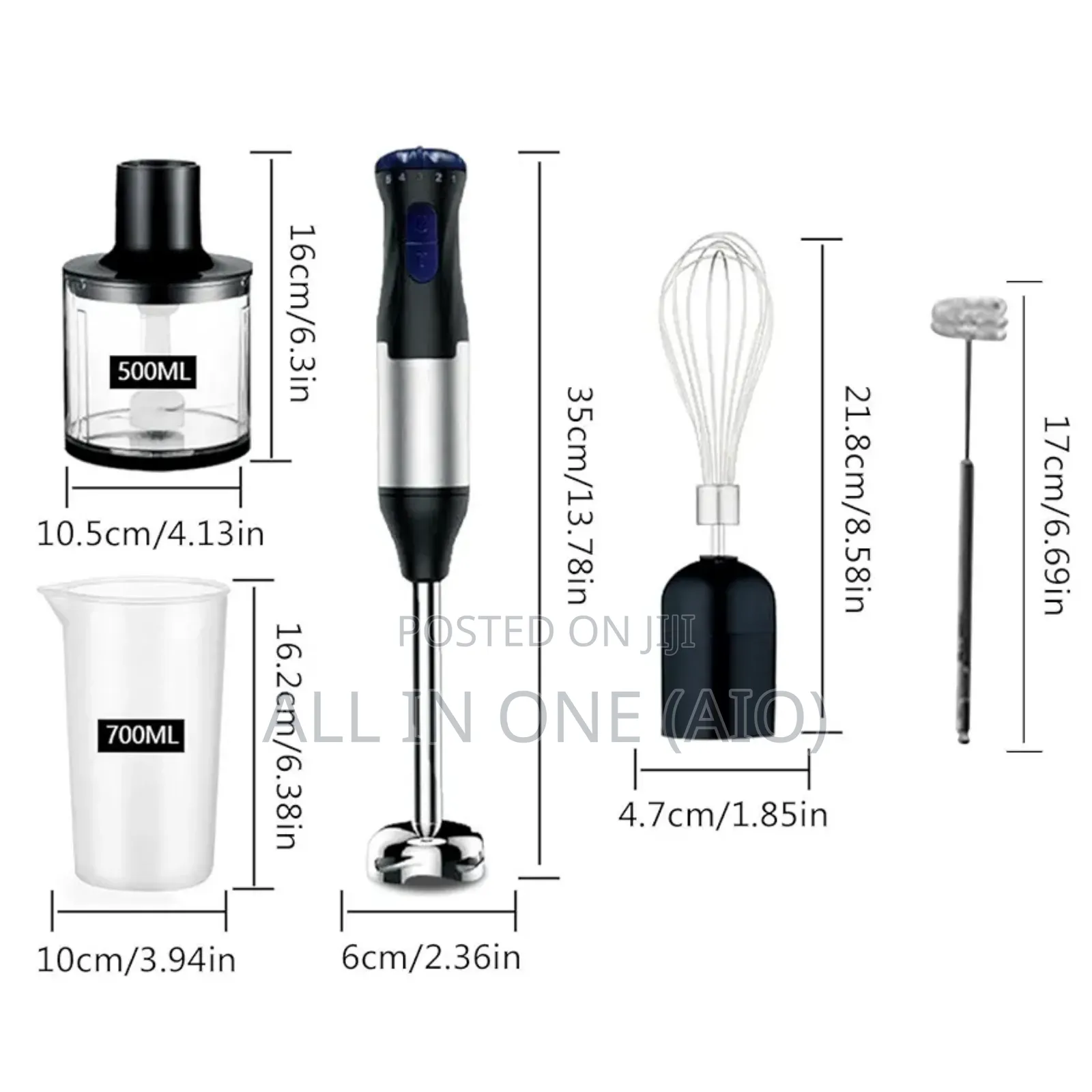 Sokany 4 in 1 Hand Blender