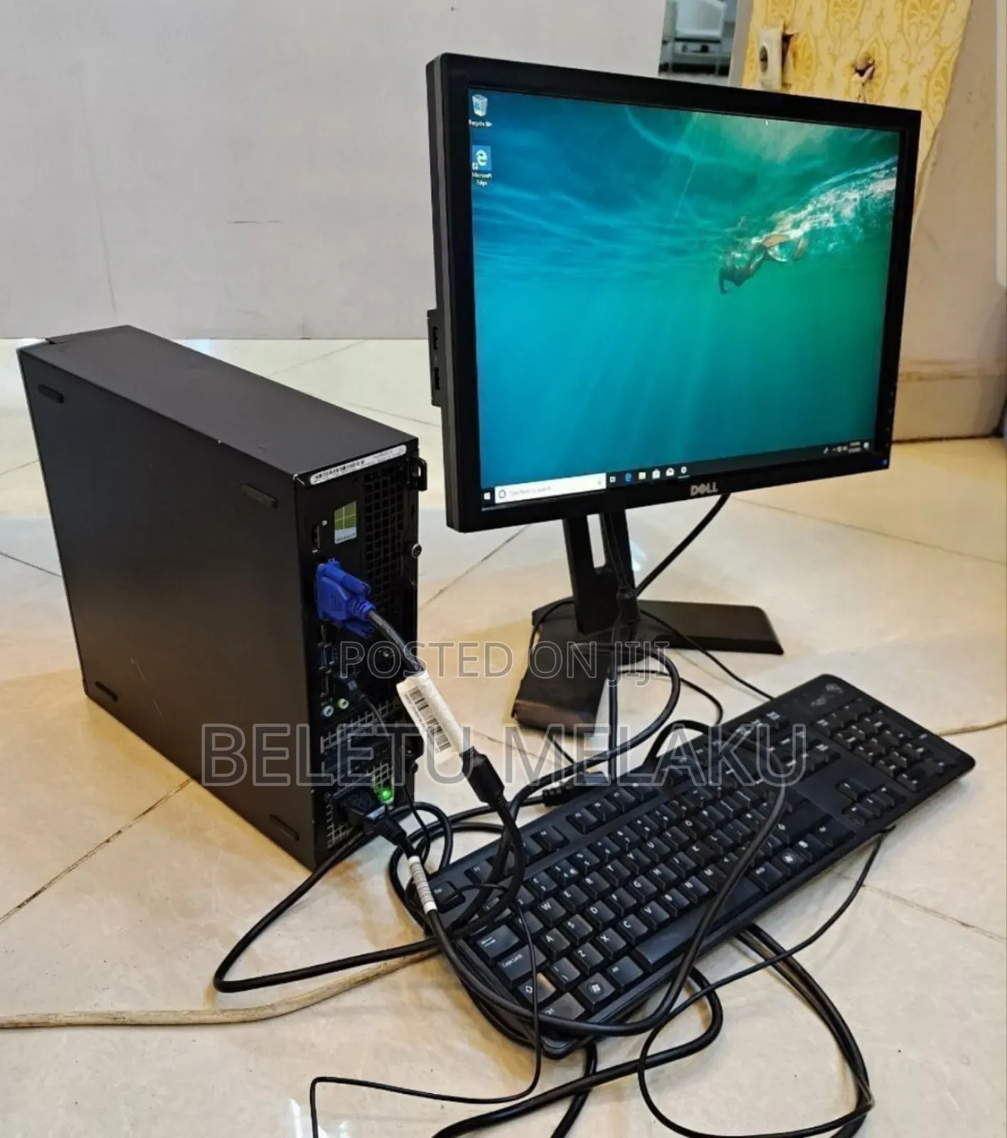 New Desktop Computer Dell OptiPlex 3020 4GB Intel Core I3 SSD 500GB