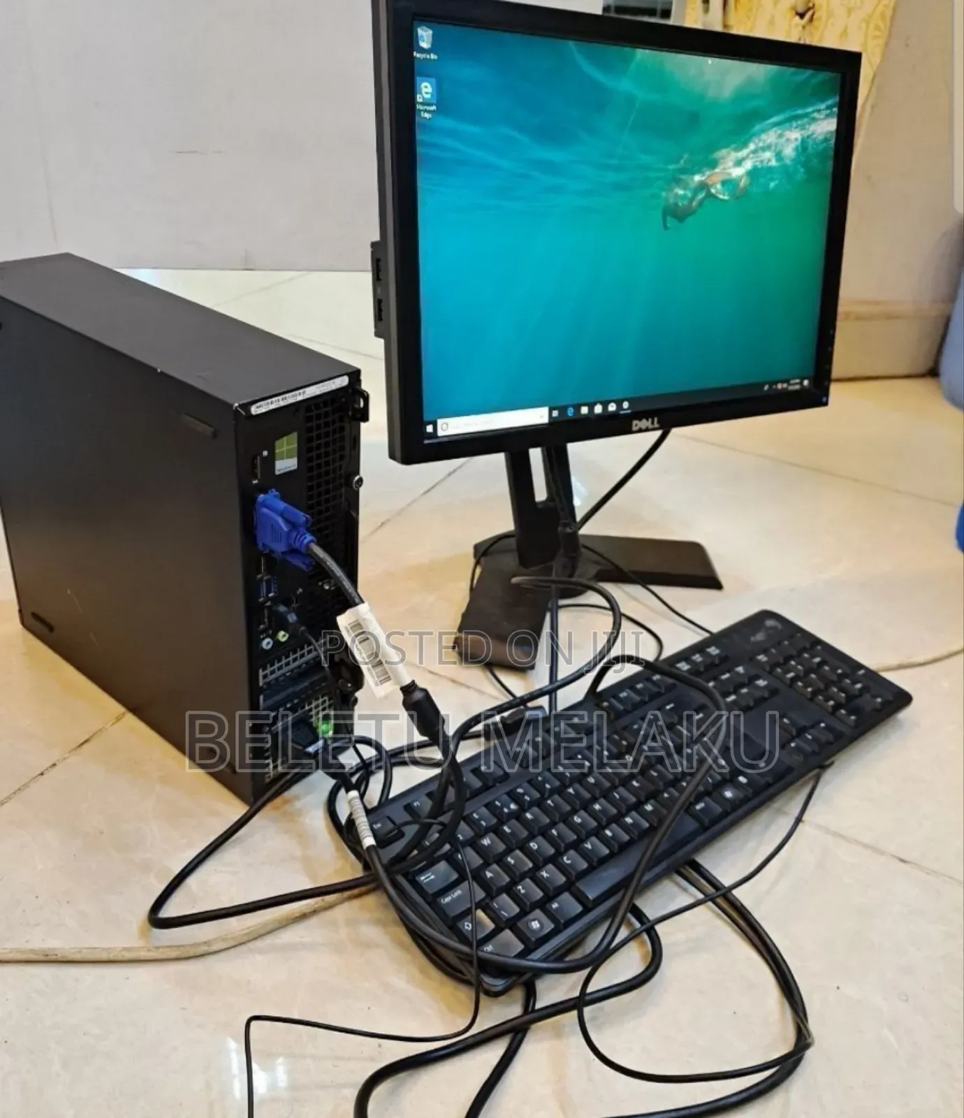 New Desktop Computer Dell OptiPlex 3020 4GB Intel Core I3 SSD 500GB