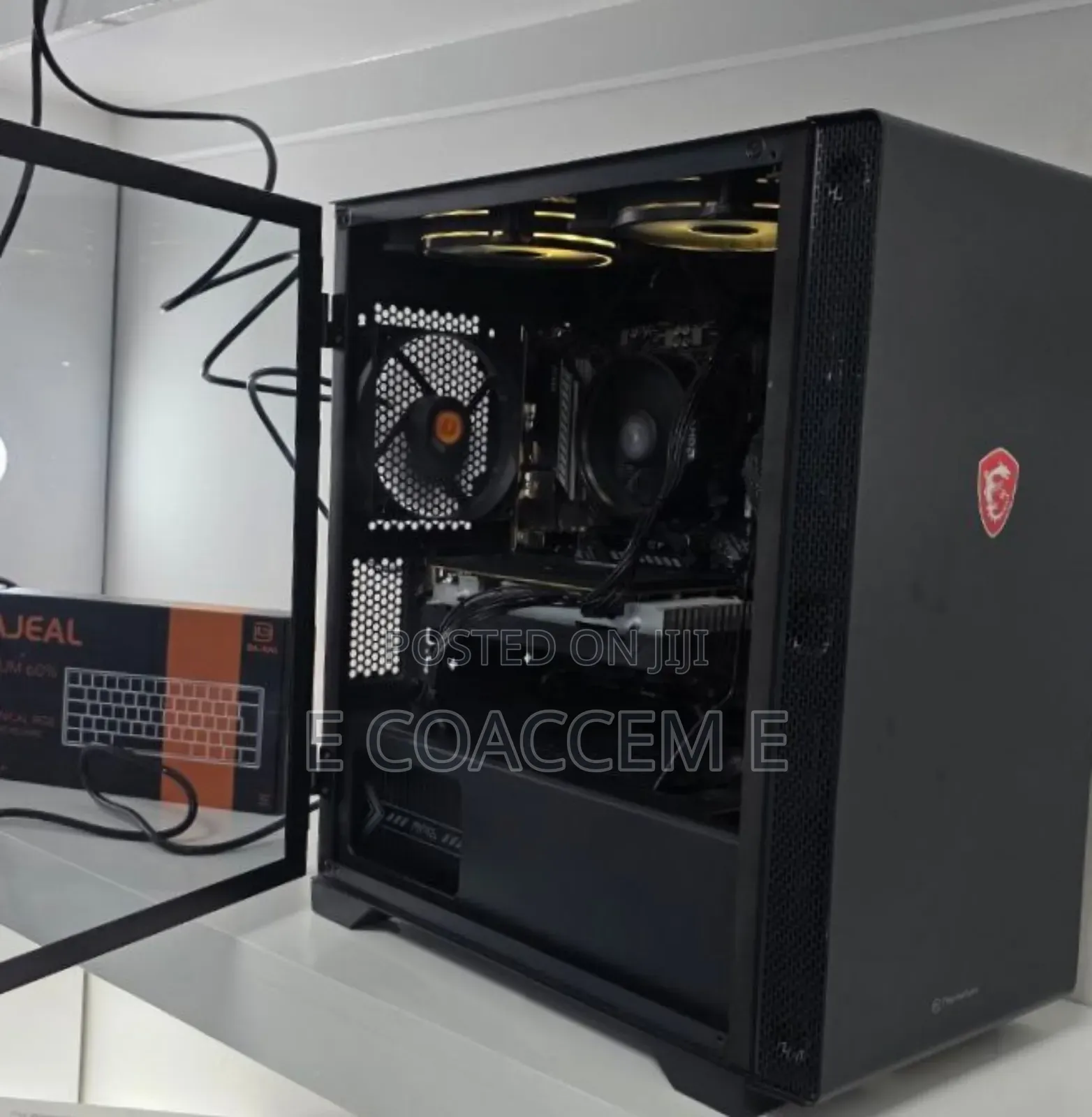 New Desktop Computer MSI Gaming 24 6QD 32GB AMD Ryzen 5 SSD 2T