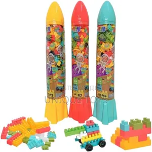 Photo - Space Rocket Building Blocks Set, 195 PCS