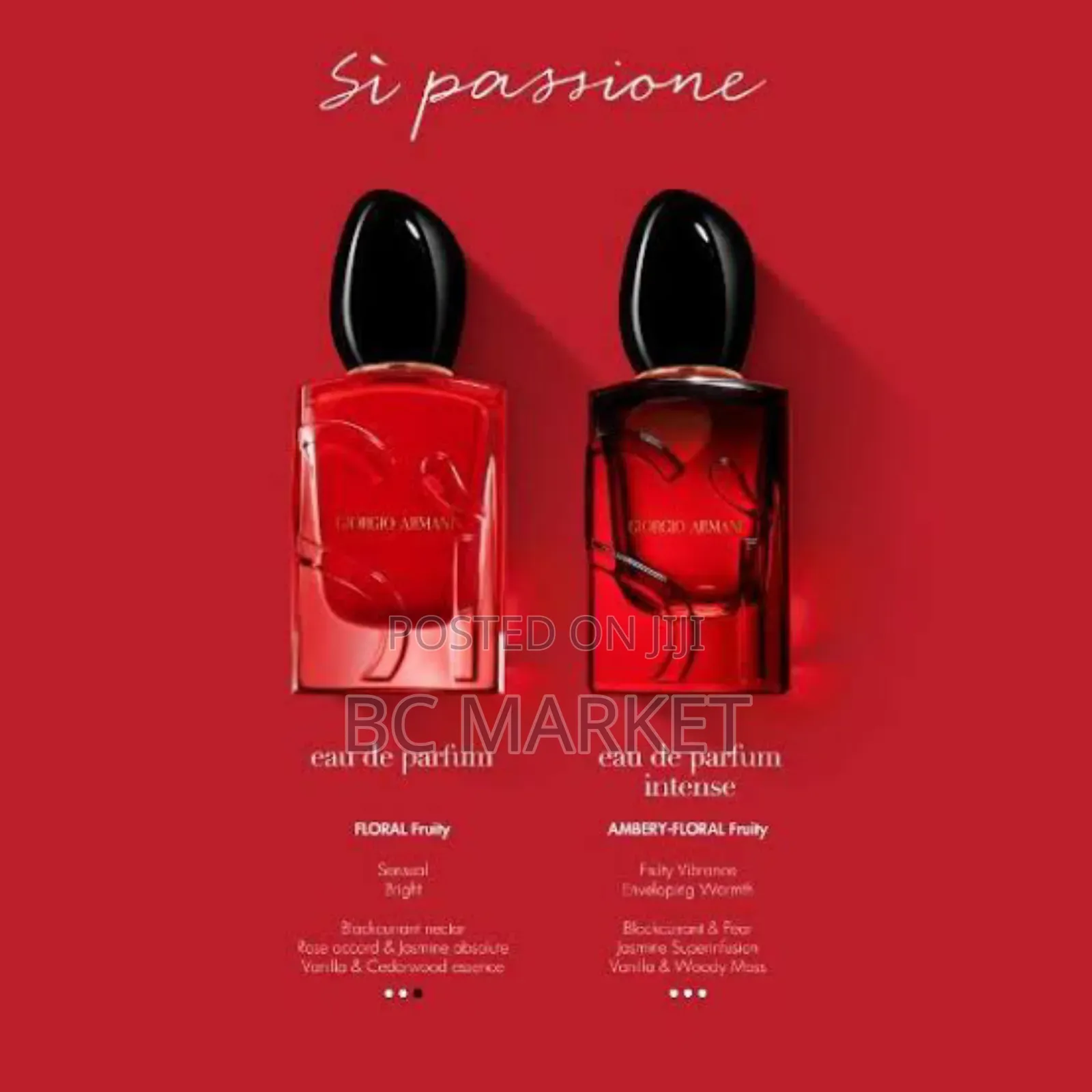Giorgio Armani Red Perfume 100ml Original