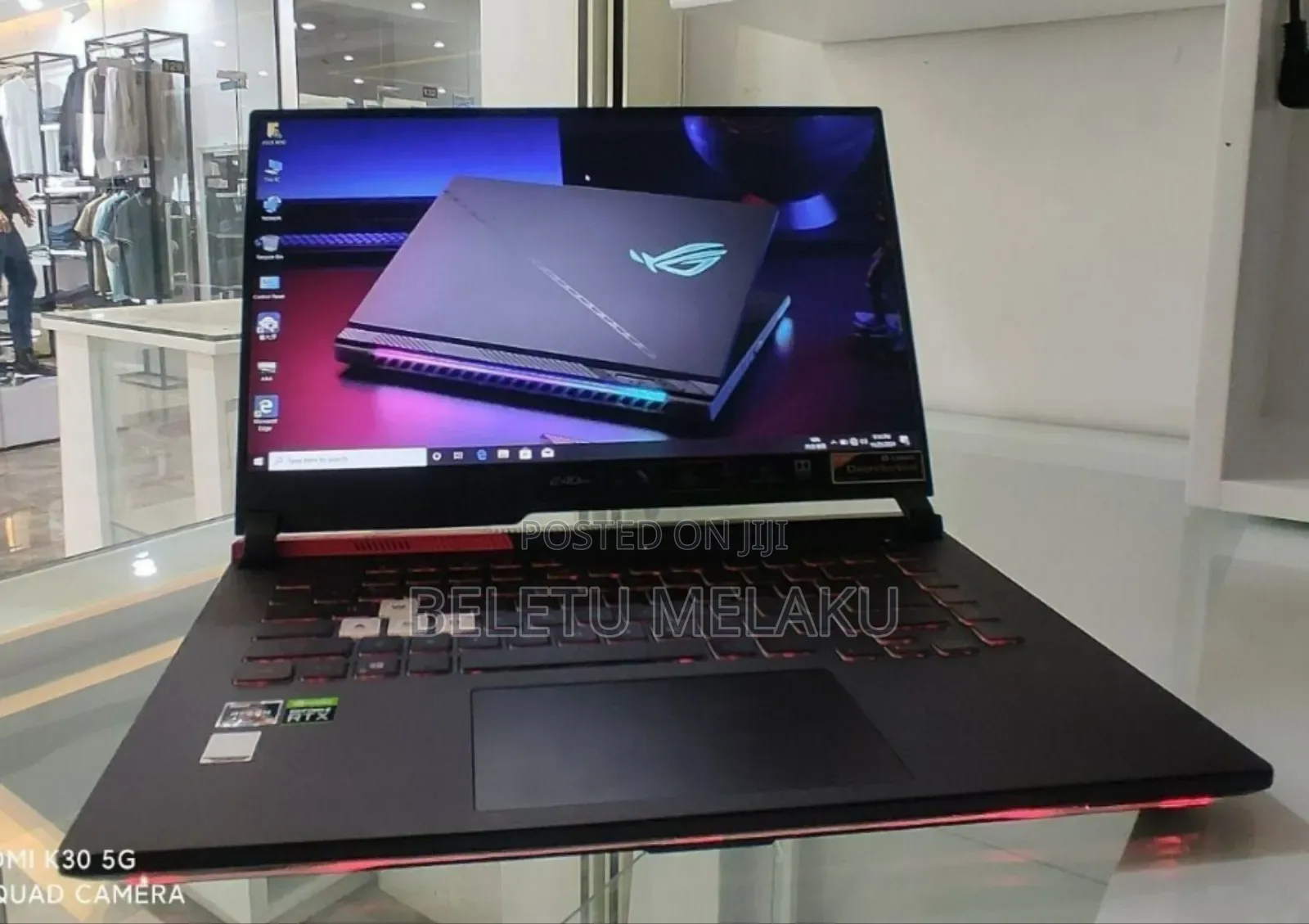 New Laptop Asus ROG Strix G15 16GB AMD Ryzen 9 SSD 512GB