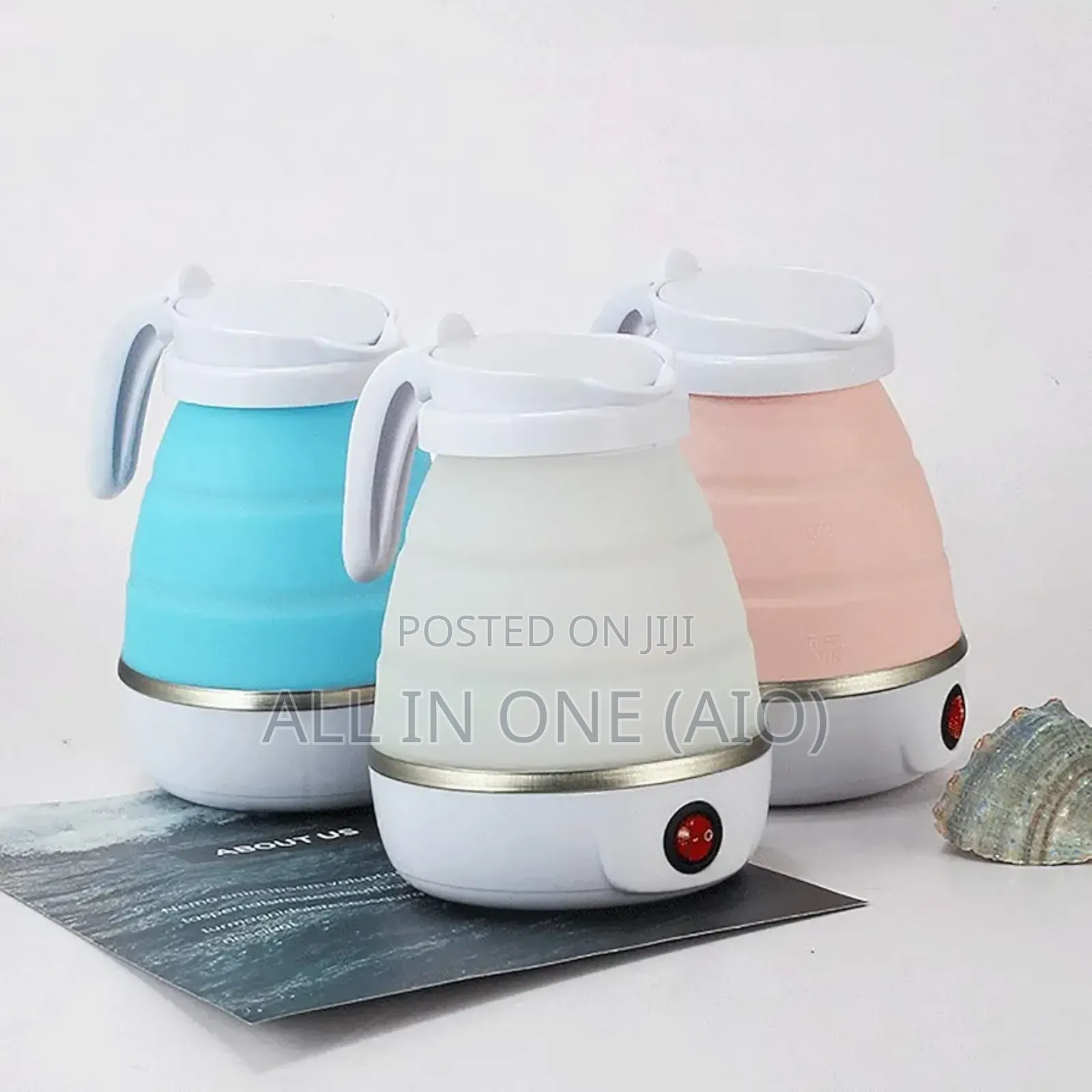 Foldable Electric Kettle – 600ml