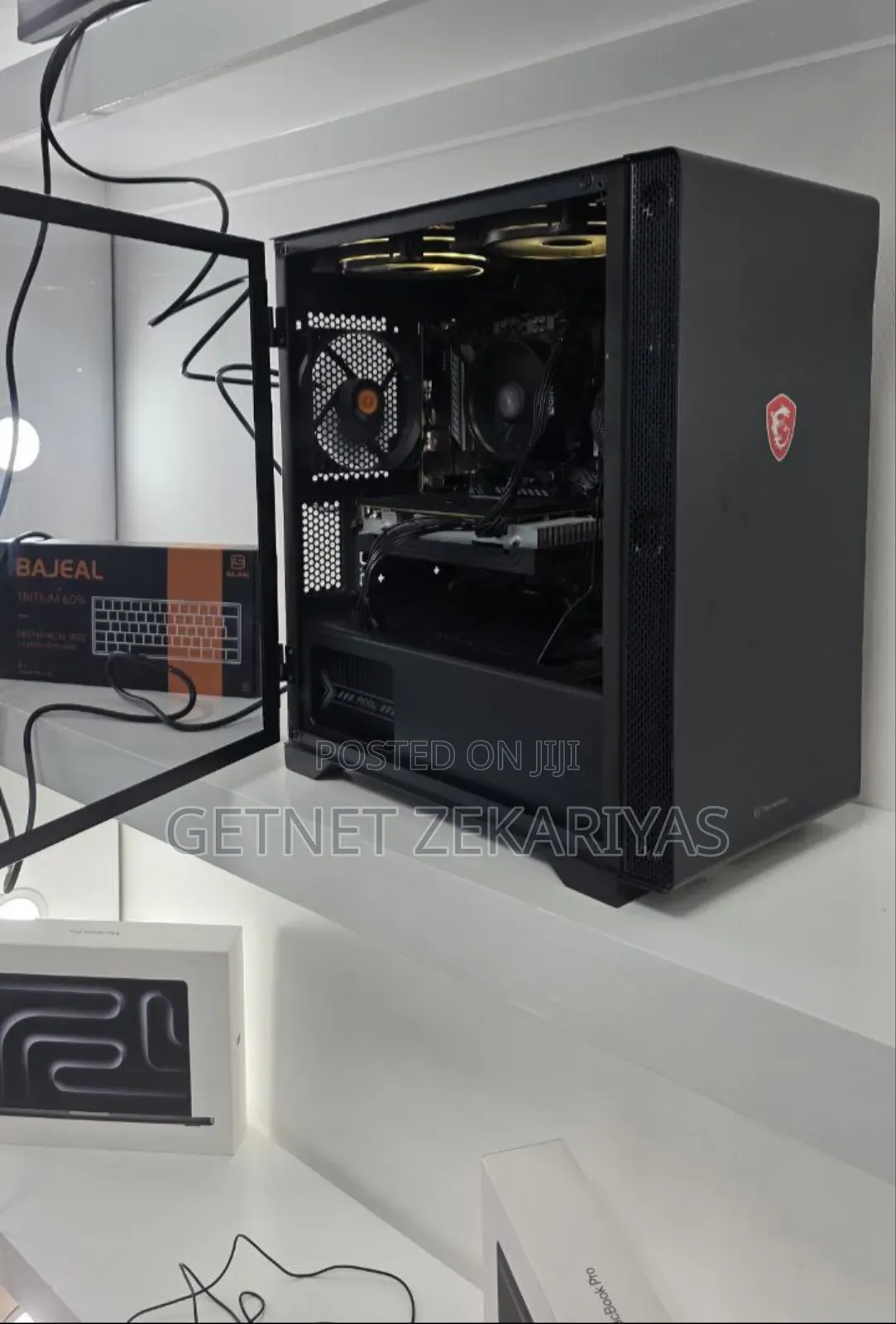 New Desktop Computer MSI Vortex G65VR 7RE 32GB AMD Ryzen 5 SSD 2T