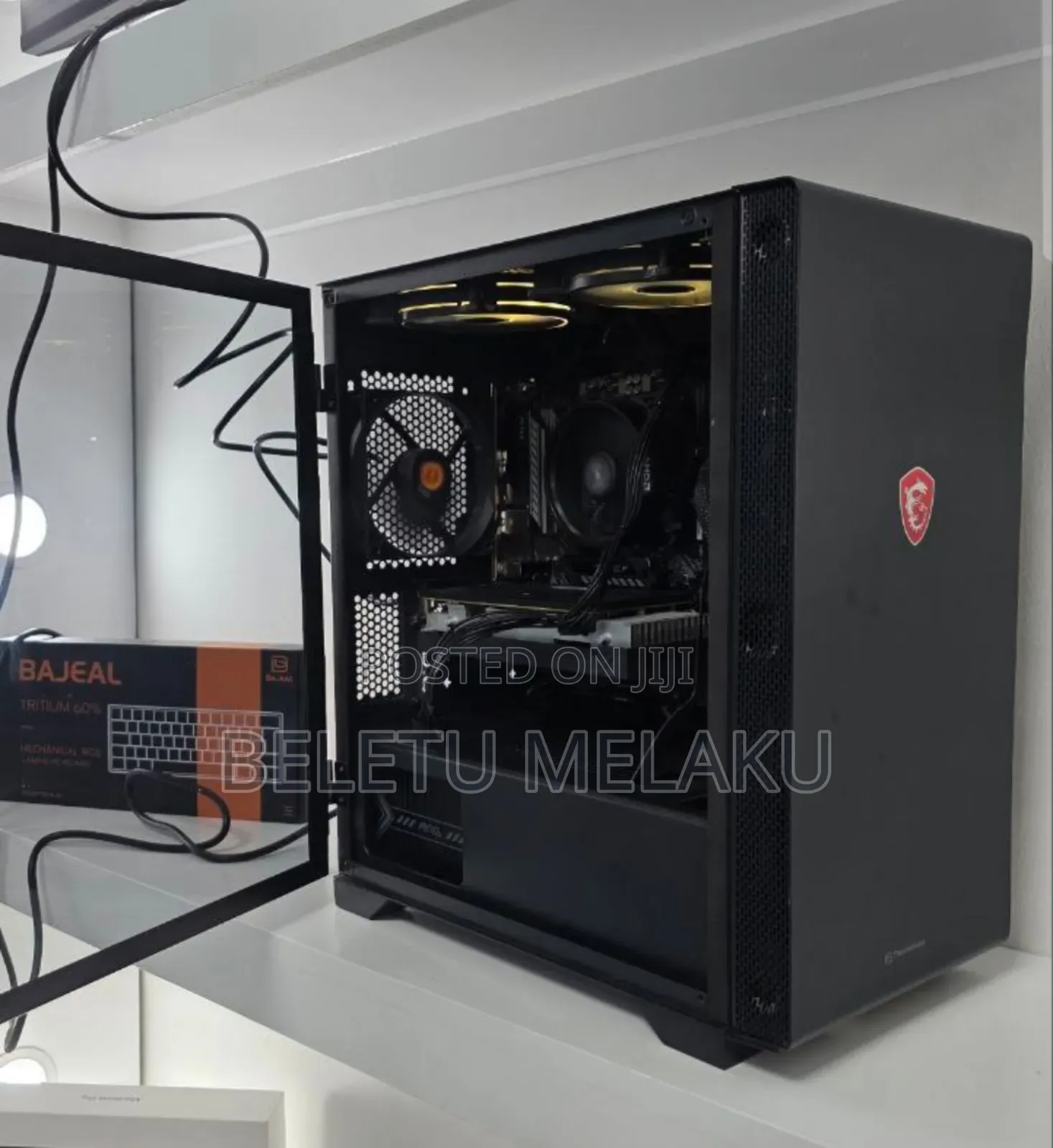 New Desktop Computer MSI Aegis 3 32GB AMD Ryzen 5 SSD 2T