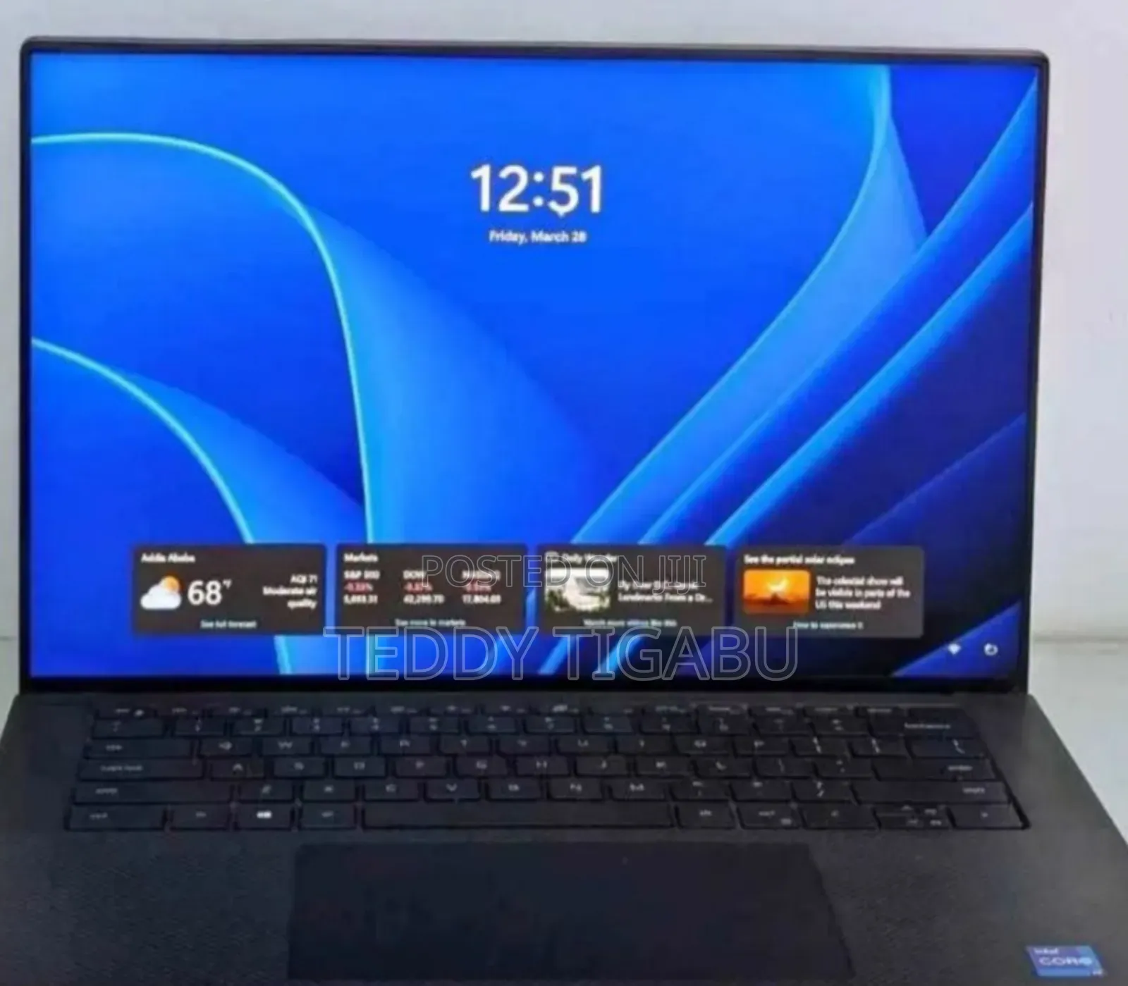 New Laptop Dell XPS 17 9720 32GB Intel Core I7 SSD 1T