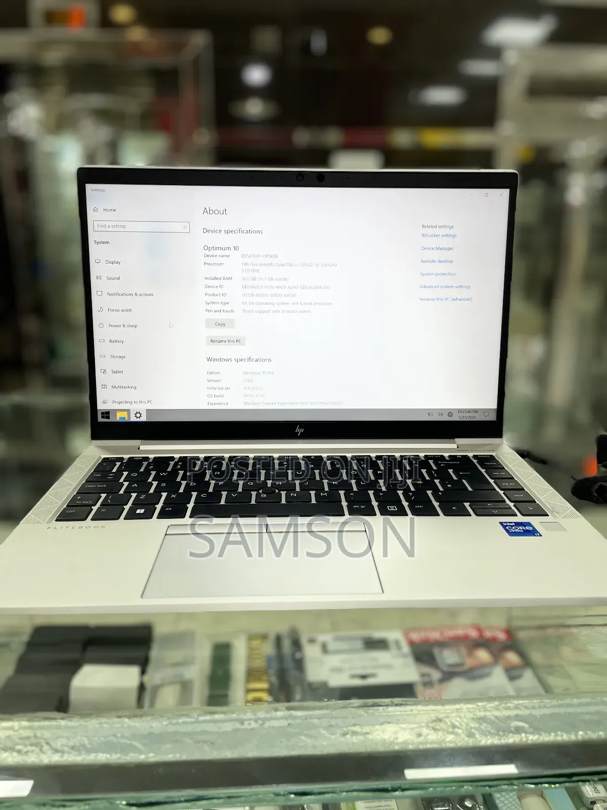 New Laptop HP EliteBook 840 16GB Intel Core I7 SSD 512GB