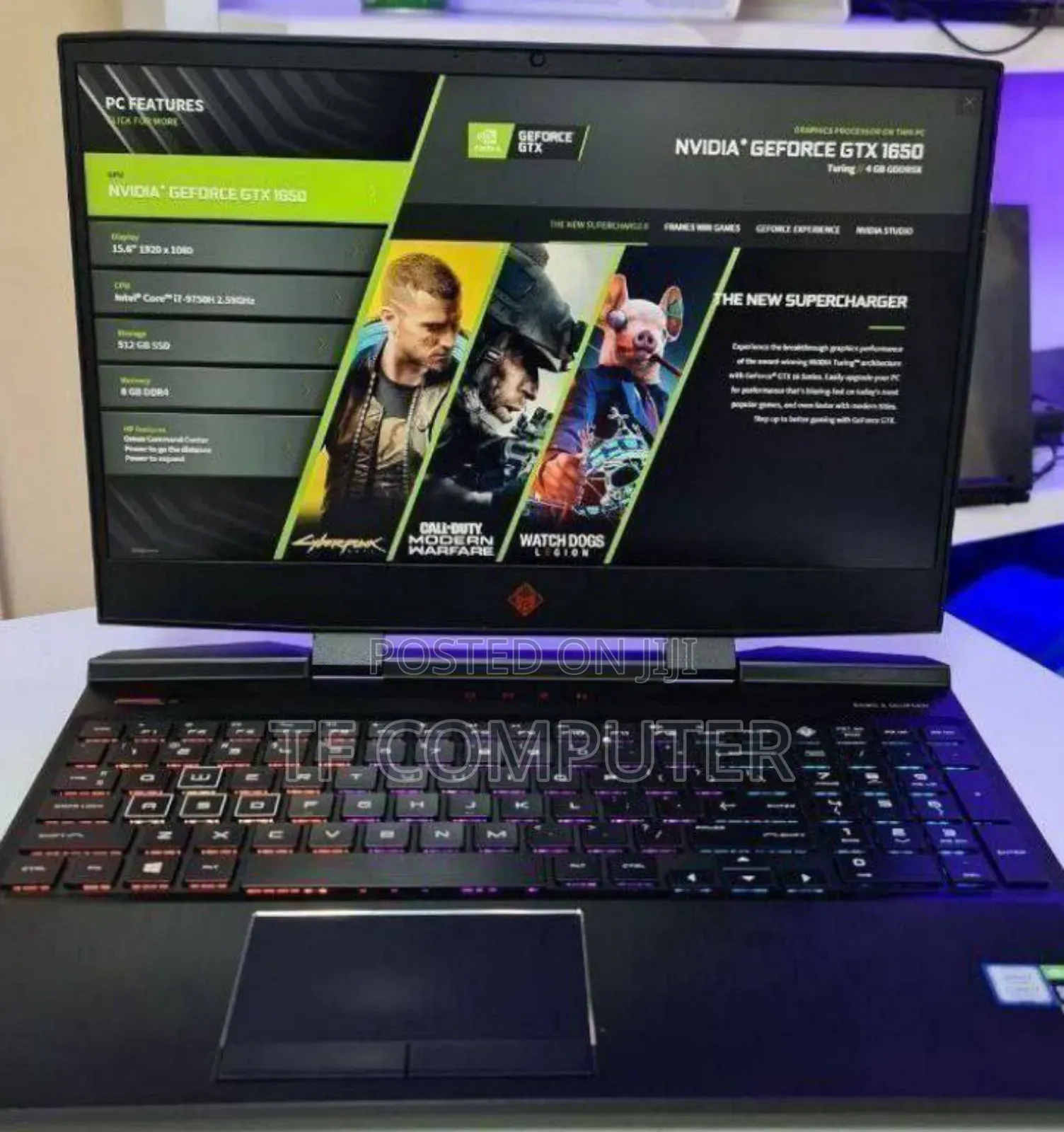 New Laptop HP Omen X 16GB Intel Core I5 HDD+SSD 1T