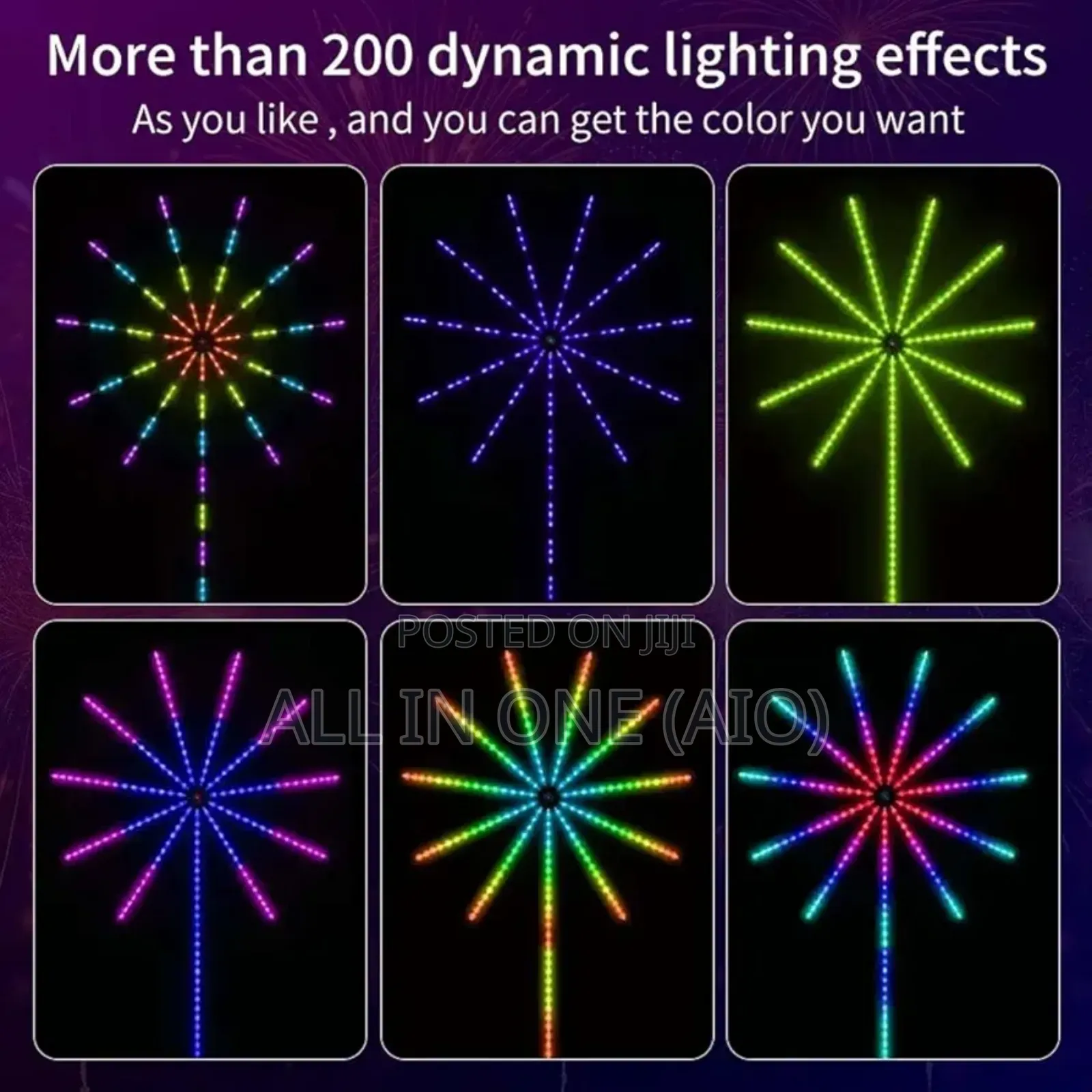 Smart Firework Led Light