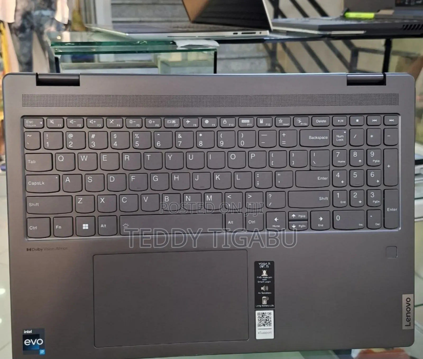 New Laptop Lenovo Yoga 7i 16GB Intel Core I7 SSD 1T