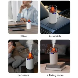 Imitation Volcano Humidifier With Led Light