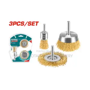 Total Wire Brushes 3 Set