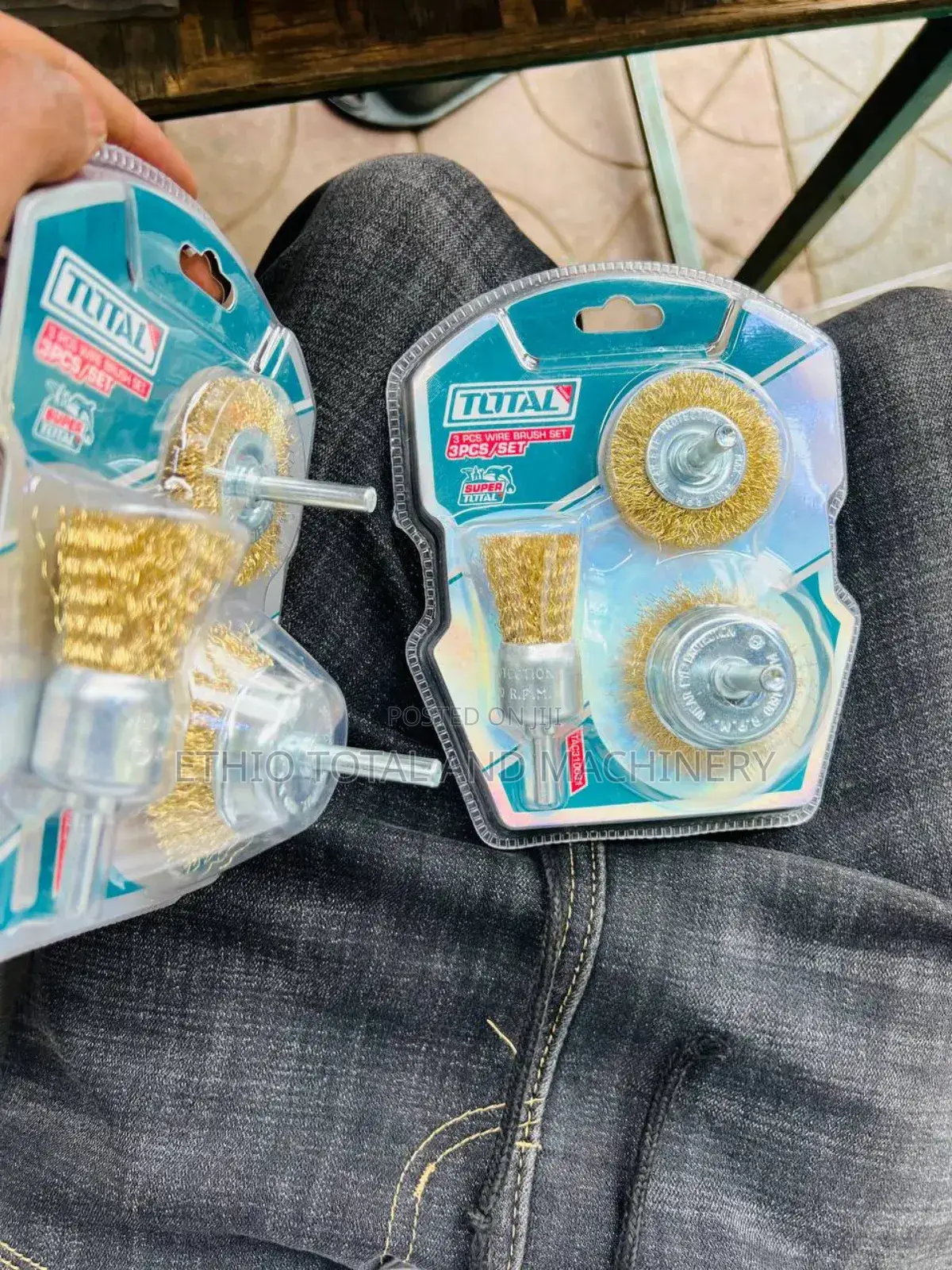 Total Wire Brushes 3 Set