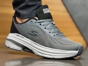 Photo -  Skechers Gorun Comfort + Durable ’Grey/Black’ Men’S Shoes