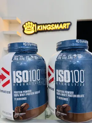 Photo - Iso Dymatize World #1 Selling Whey Protein Brand(Hydrolysed)