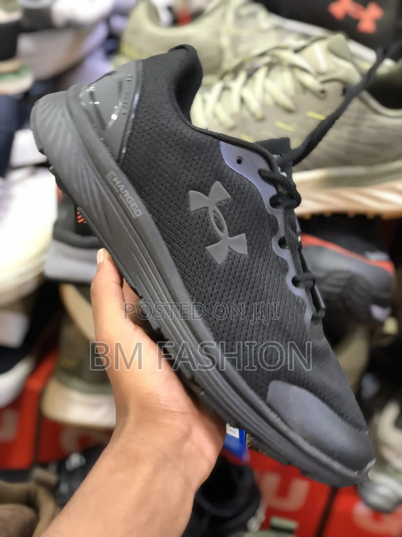 Under Armour Black Sneakers Lightweight