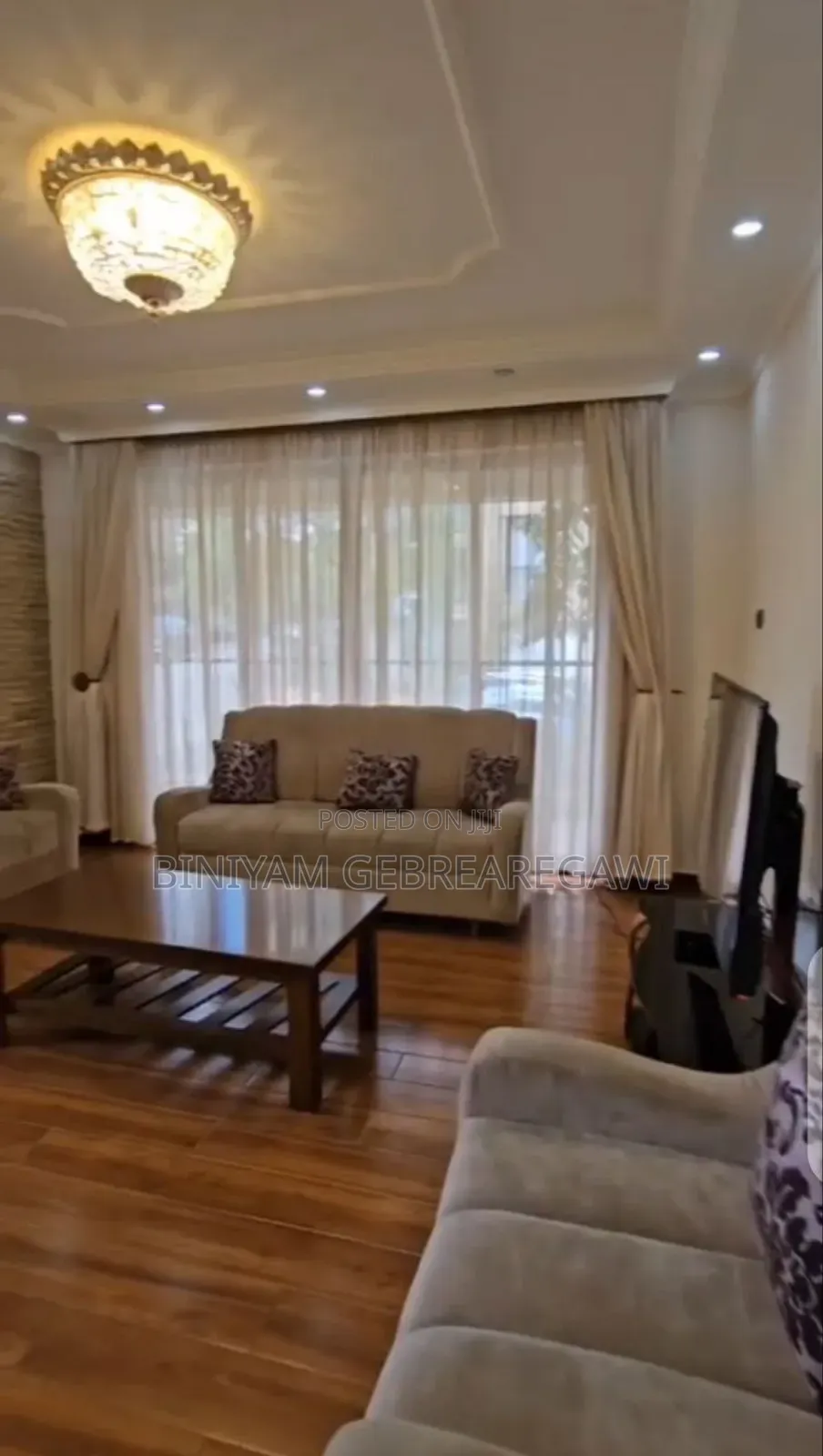 Furnished 2bdrm Apartment in Apartment, Yeka for rent