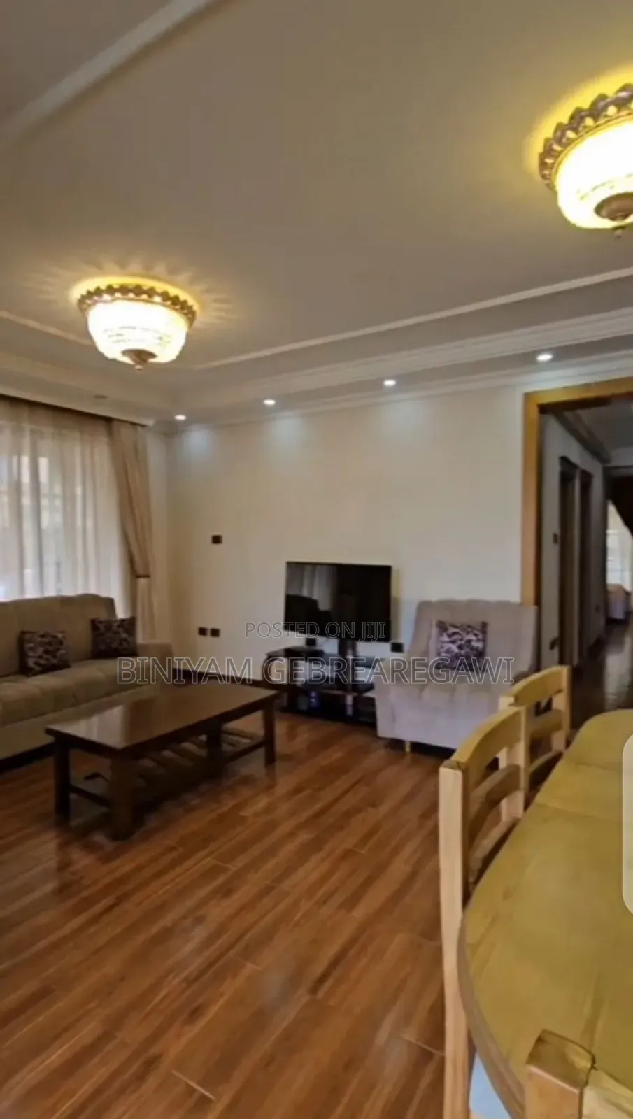 Furnished 2bdrm Apartment in Apartment, Yeka for rent