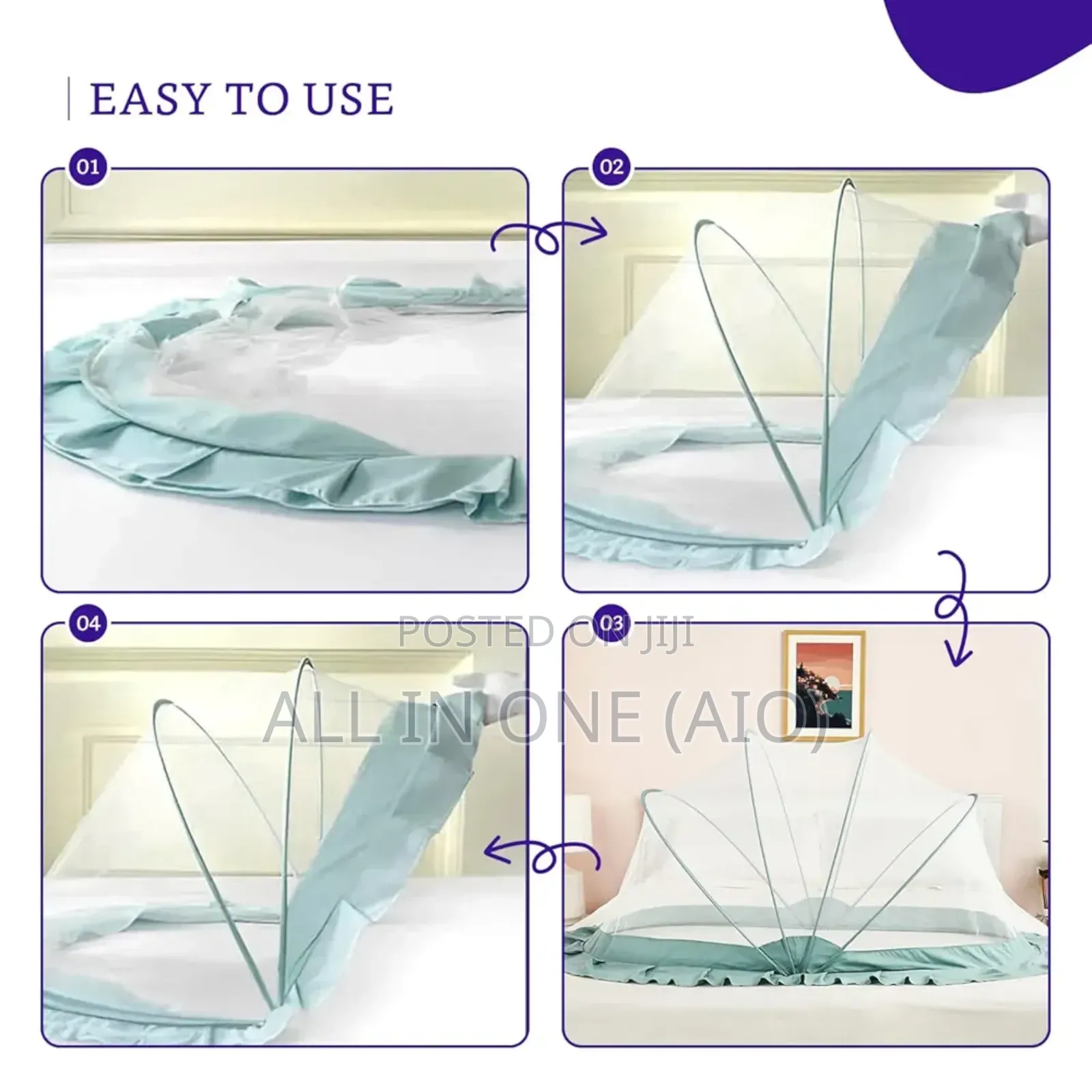 Portable Foldable Mosquito Net for Kids
