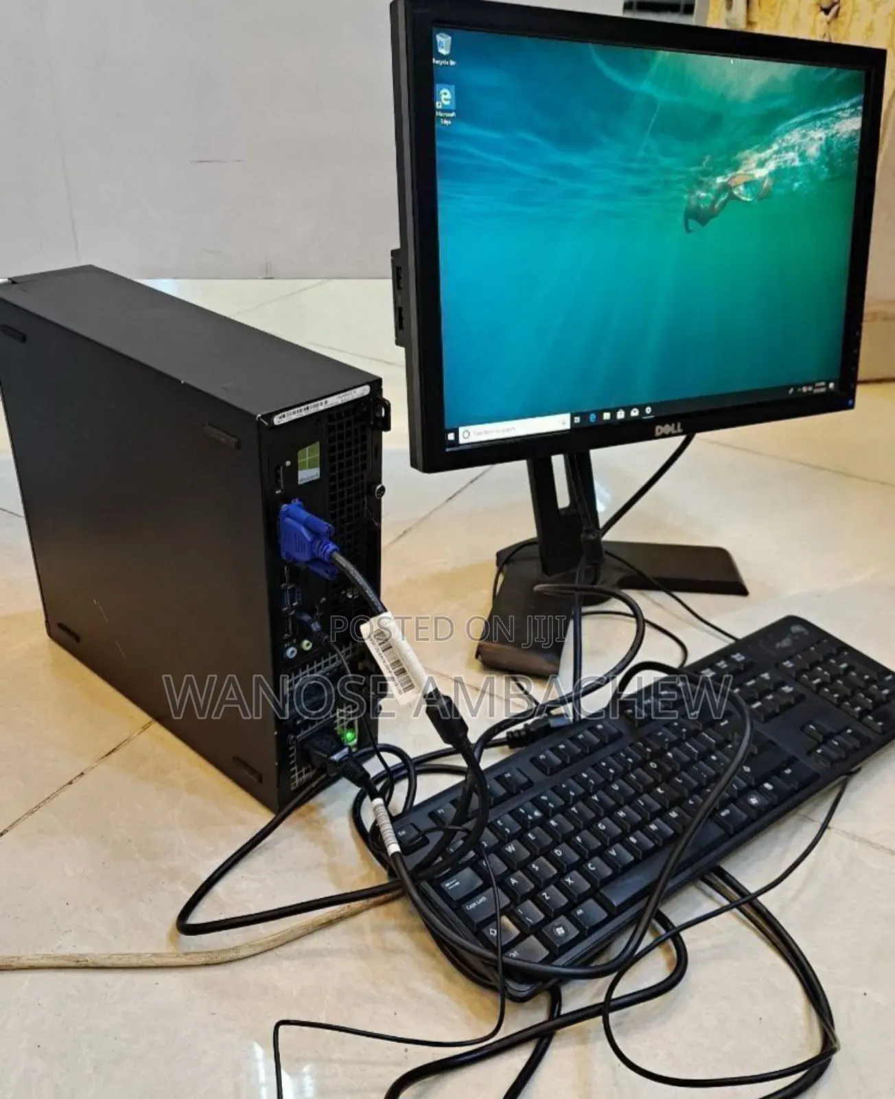 New Desktop Computer Dell OptiPlex 3020 4GB Intel Core I3 HDD 500GB