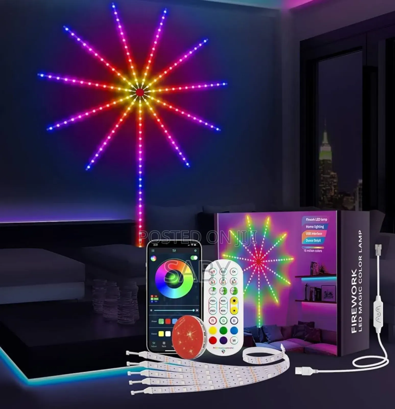 Smart Firework Led Light
