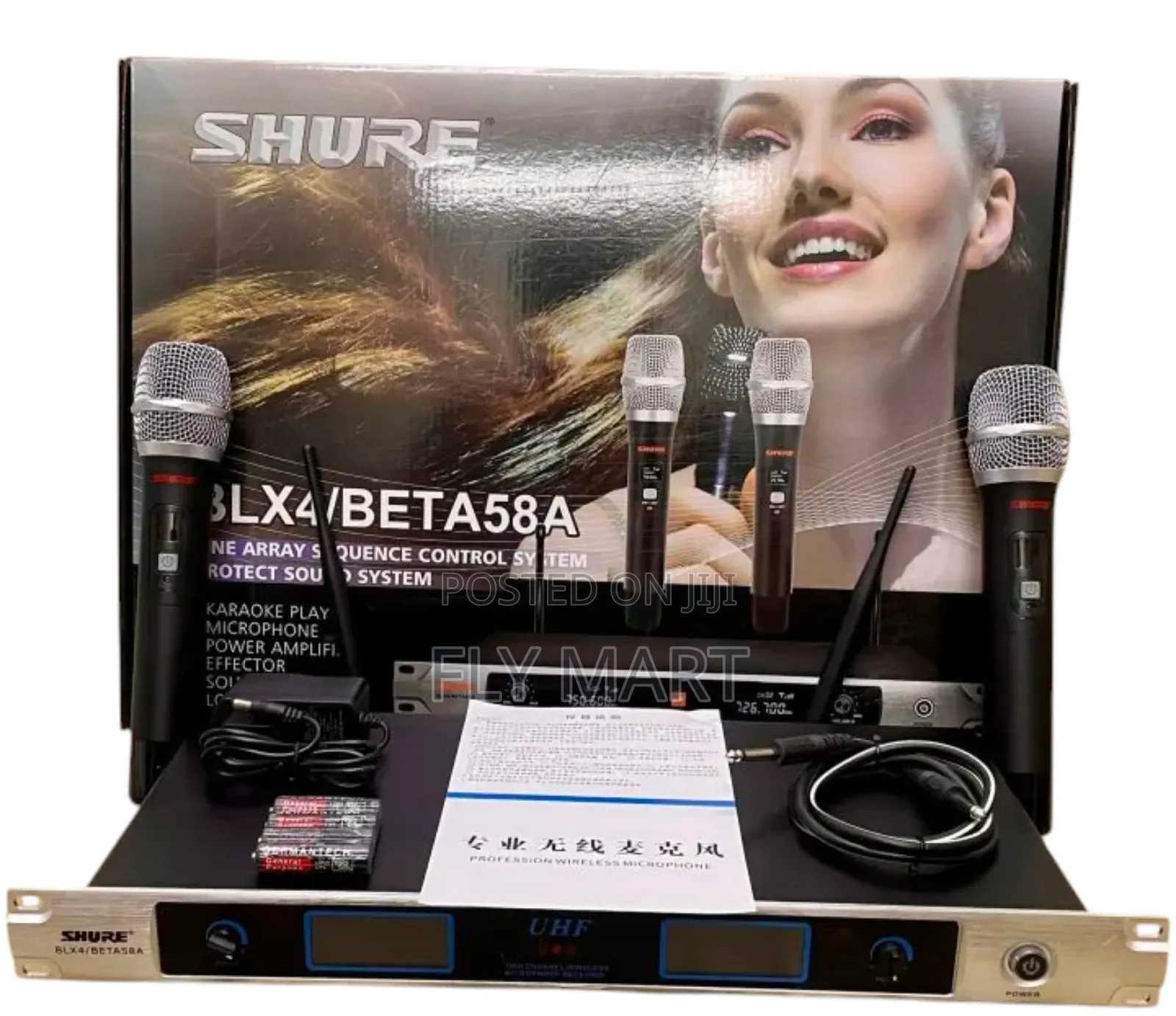 The Shure Wireless Mic