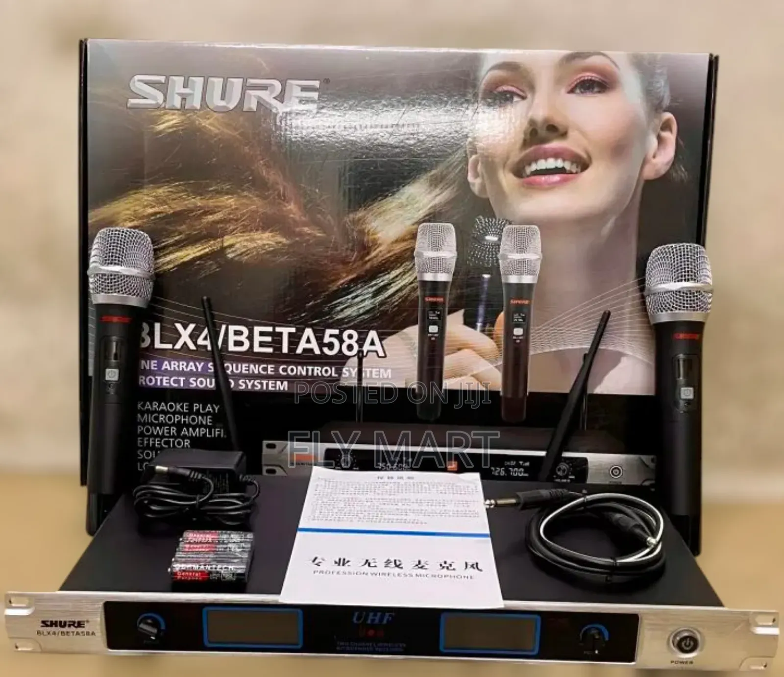 The Shure Wireless Mic