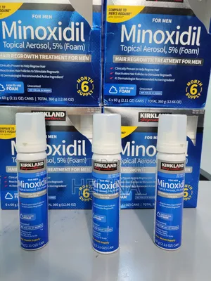 Photo - ምንም Side Effect የሌለዉ Foam 5% Original Minoxidil