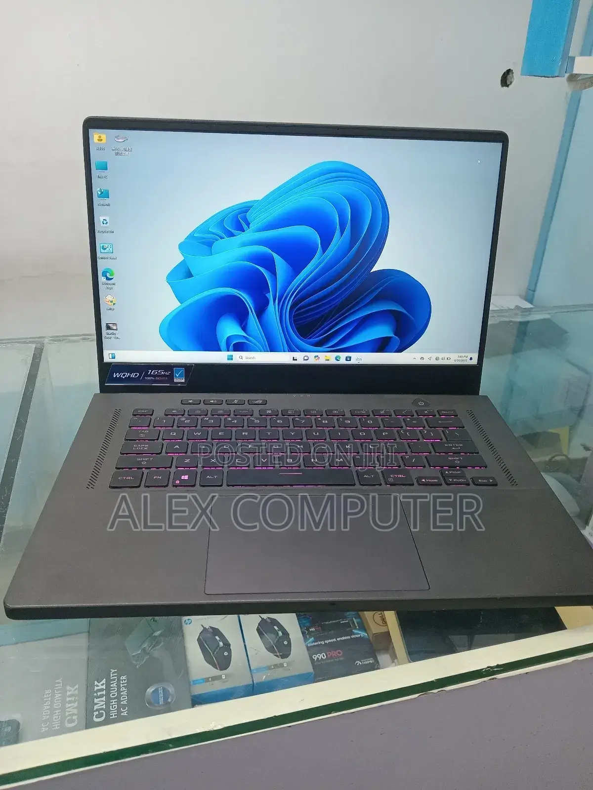 New Laptop Asus ROG Strix G16 G614 16GB AMD Ryzen 9 SSD 1T