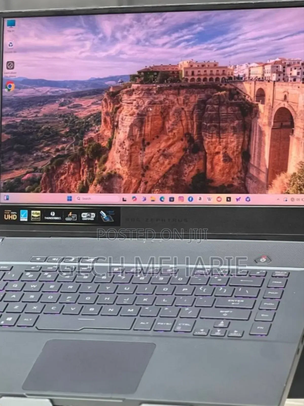 New Laptop Asus ROG Zephyrus G15 16GB Intel Core I7 SSD 1T