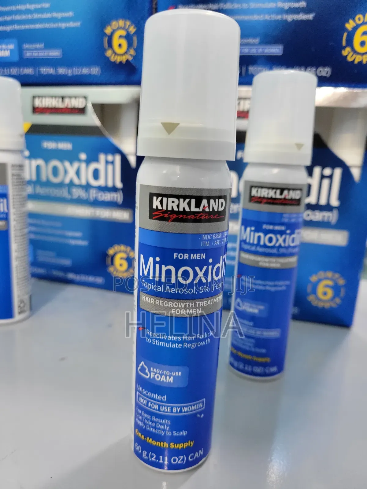 ስለ ግንባር መጨነቅ ቀረ ፀጉር የሚያበቅል ለፂም የሚሆን የ Usa Product Minoxidil