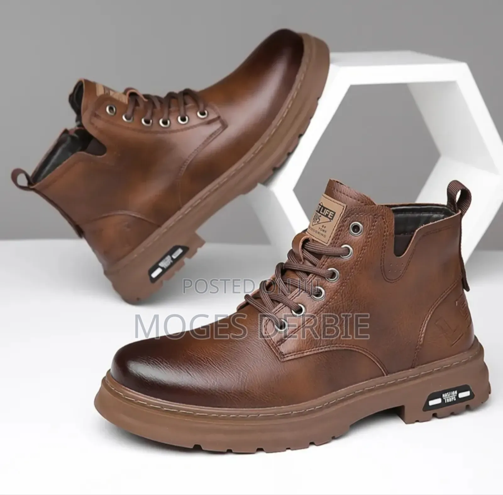 High Quality Genuine Leather Men's Boots