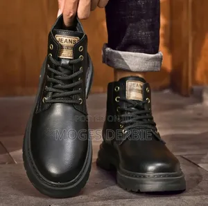 High Quality Genuine Leather Men's Boots