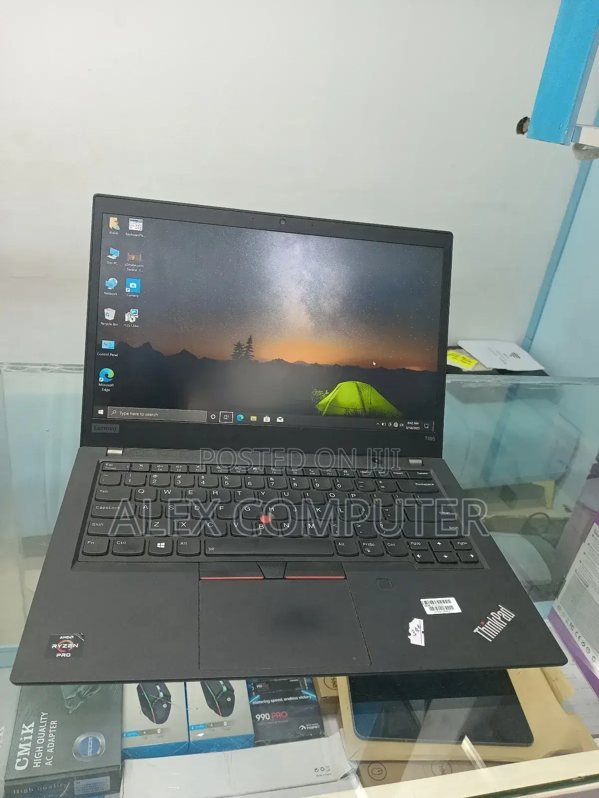 New Laptop Lenovo ThinkPad T495s 16GB AMD Ryzen 5 SSD 512GB