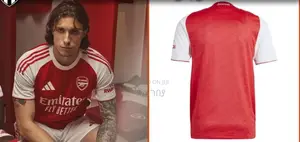 Arsenal 2025/26 Offical Home Kit