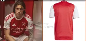 Arsenal 2025/26 Offical Home Kit
