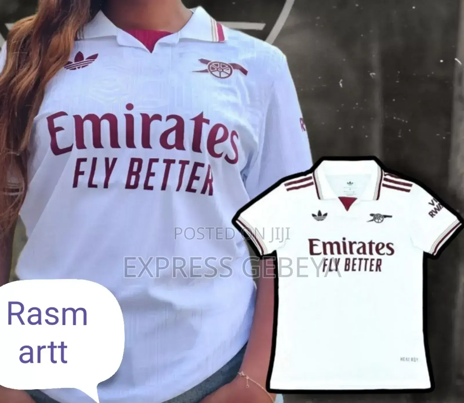 Arsenal 2025/26 Offical 3rd Kit