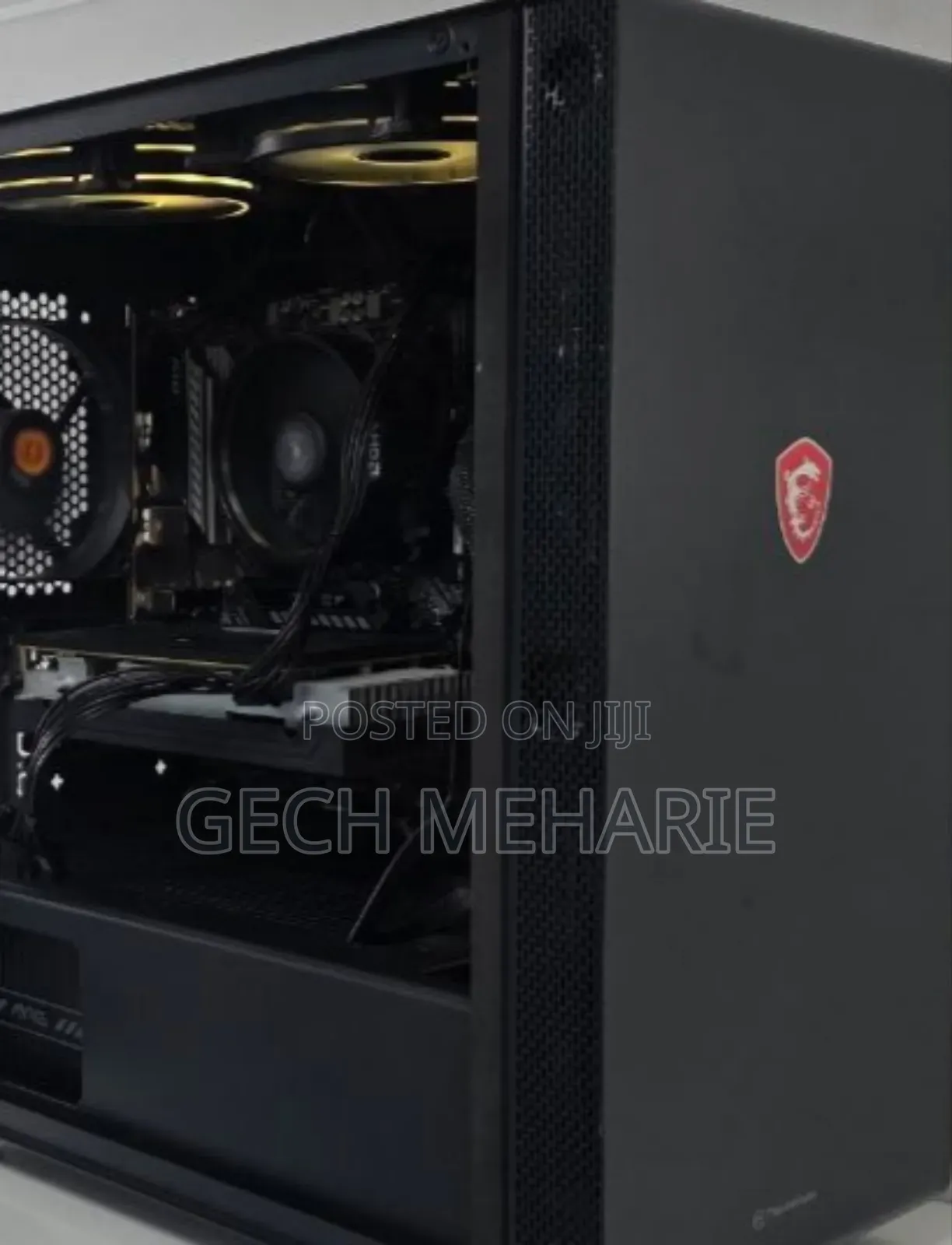 New Desktop Computer MSI Gaming 24 6QD 32GB AMD Ryzen 5 SSD 2T