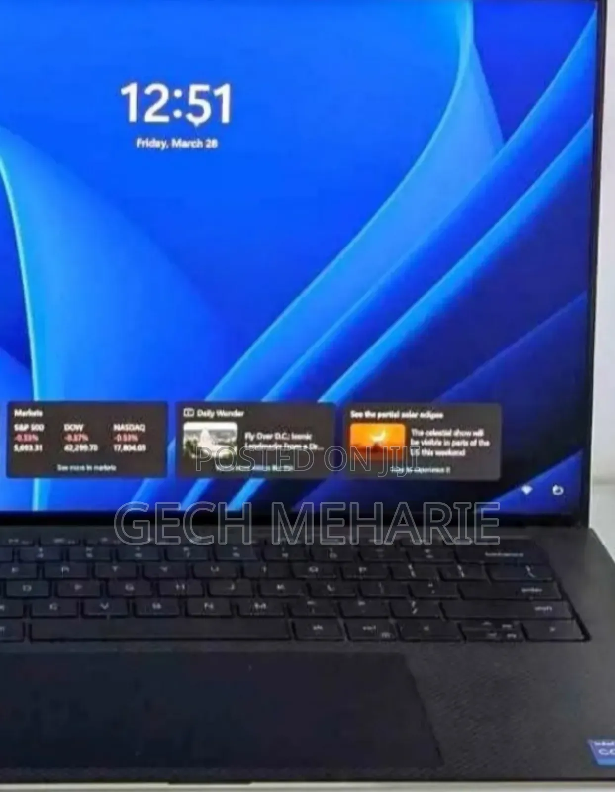 New Laptop Dell XPS 17 9720 32GB Intel Core I7 SSD 1T