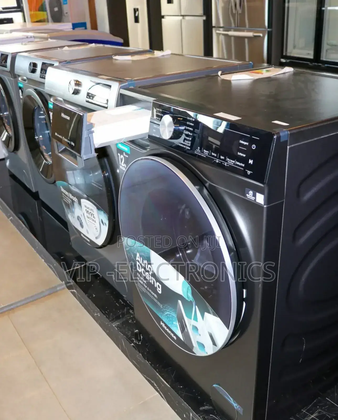 Hisense Automatic Washing Machine 12/8kg Front Load